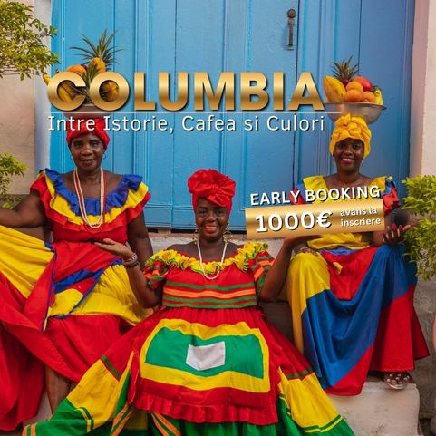 Circuit COLUMBIA: Intre Istorie, Cafea si Culori 3-17 Septembrie 2026
